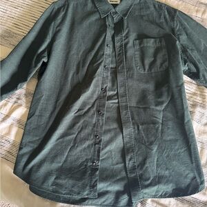 Taylor Stitch Green Casual Button Down Shirt